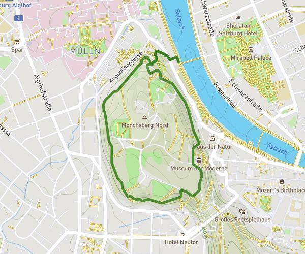 Rund um den Mönchsberg