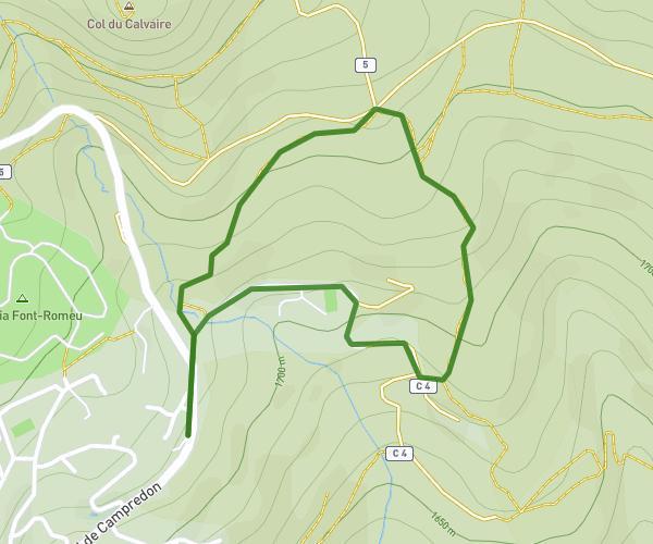 Autour de Font-Romeu-Odeillo-Via