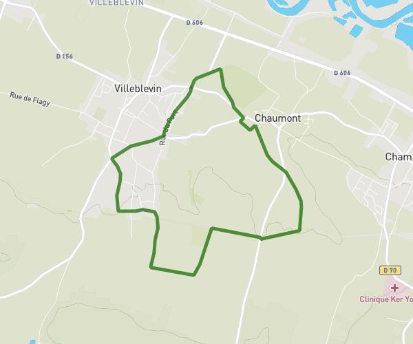 Autour de Villeblevin