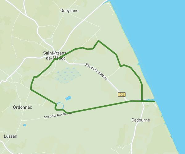 Autour de Saint-Seurin-de-Cadourne (10,5 Km)