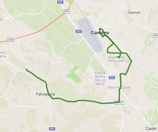 Ciclo pellegrinaggio Ciampino santuario del divino amore