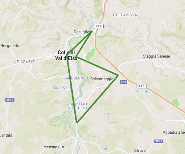 Mezza maratona colle di val d'Elsa