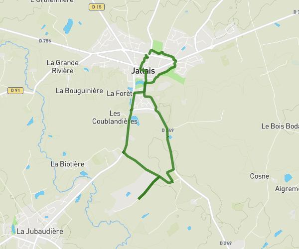 Parcours poussette