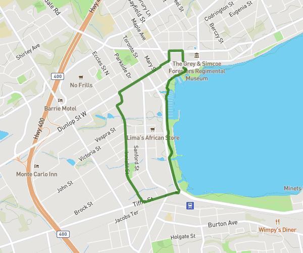From Meridian Place - Allandale Go - Innisfil - Collier