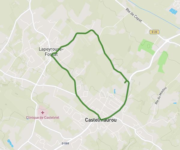 Castelmaurou 6km