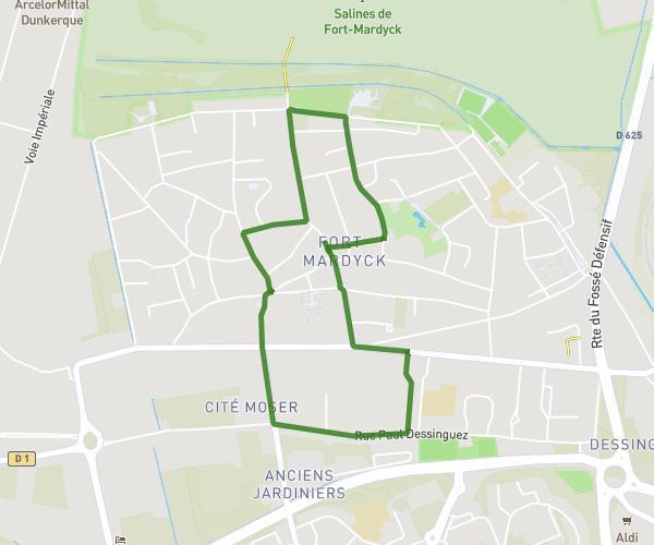 Fort mardyck 3km