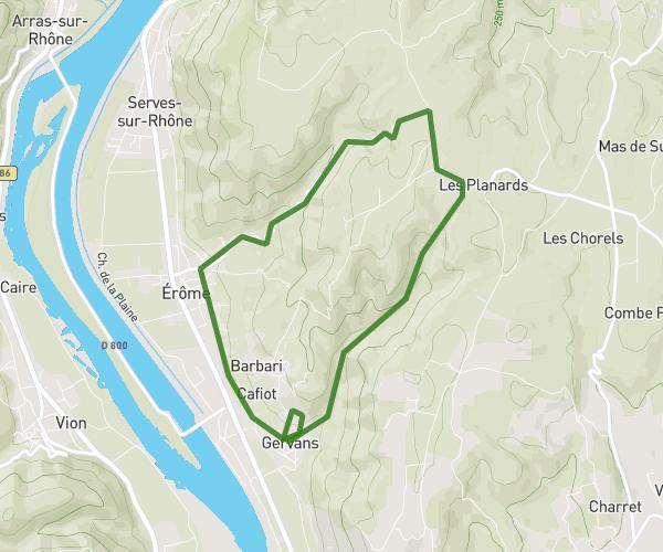 Autour de Gervans