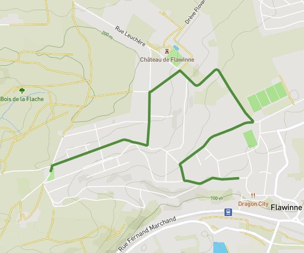 De 4 Rue Château des 4 Seigneurs à 5 Rue Emile Vandervelde