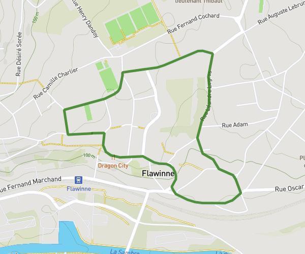 Autour de Flawinne Rue Vandervelde
