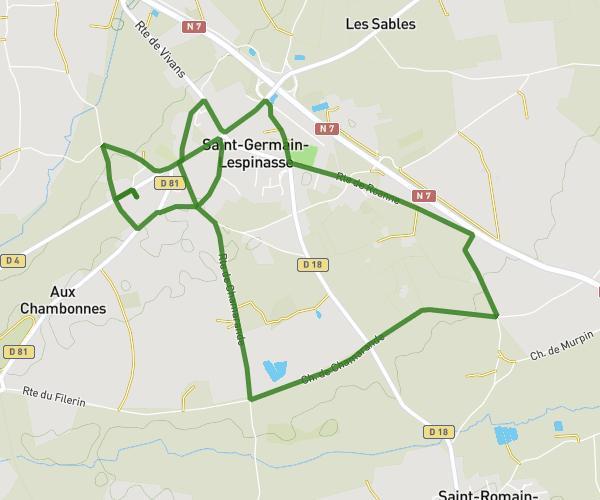 Tour Moyen St Germain Lespinasse