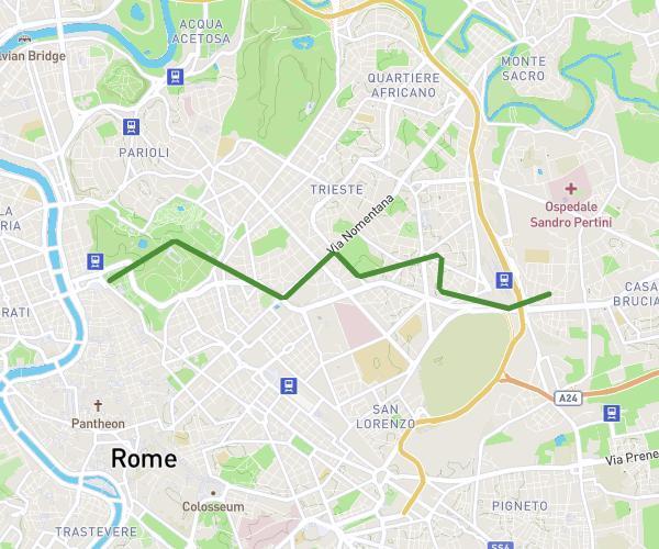 Da 2 Zama bar a Piazzale Napoleone Primo