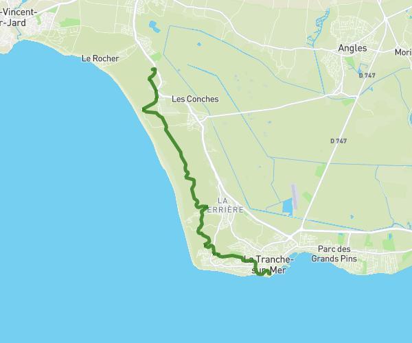 De Rue des Bourbes à La Tranche-sur-Mer