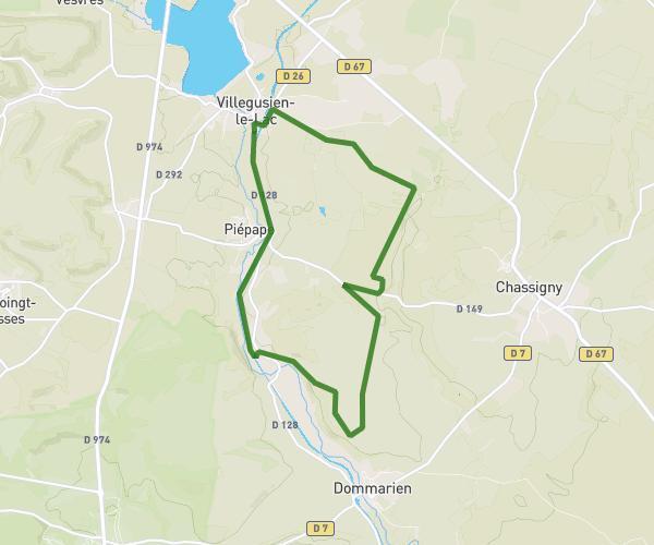 Autour de Villegusien-le-Lac