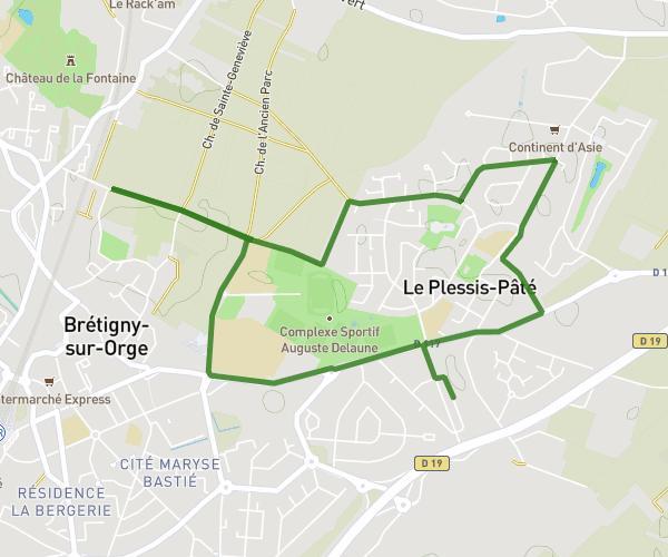 Autour de Le Plessis-Pâté 1